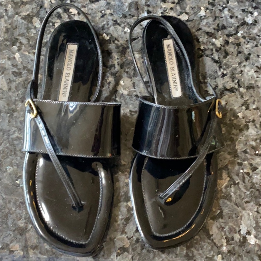 Patten Leather Manolo Blahnik